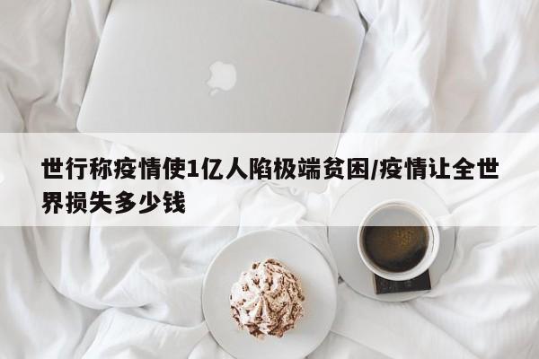 世行称疫情使1亿人陷极端贫困/疫情让全世界损失多少钱